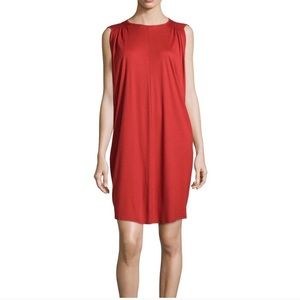 Stella McCartney Babydoll Jersey Red Dress
